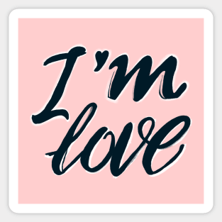I'm Love Sticker